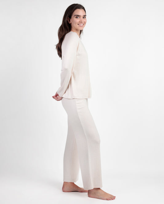 Pijama Manga Larga Soft para Mujer