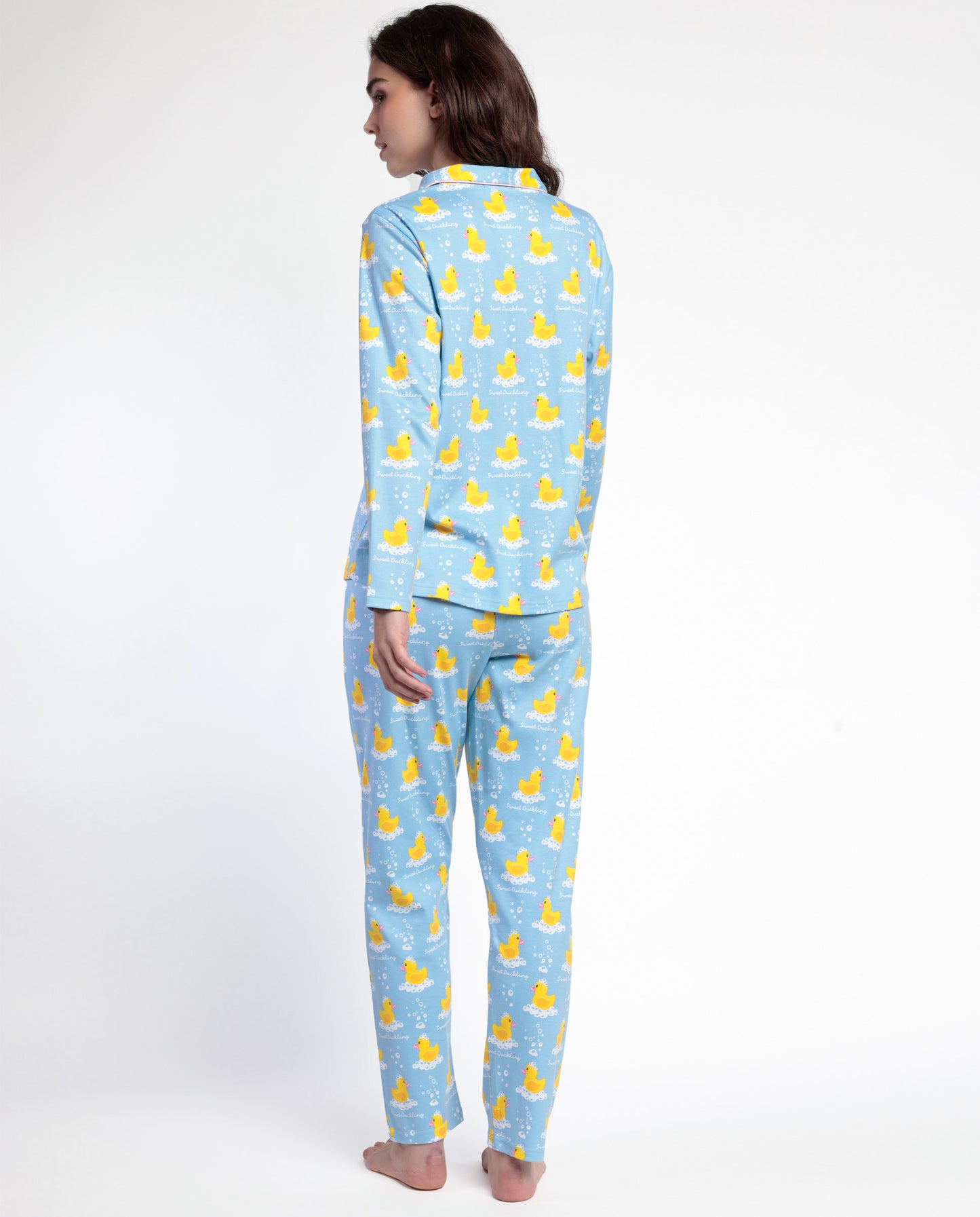 Pijama Manga Larga Abierto Sweet Duckling para Mujer