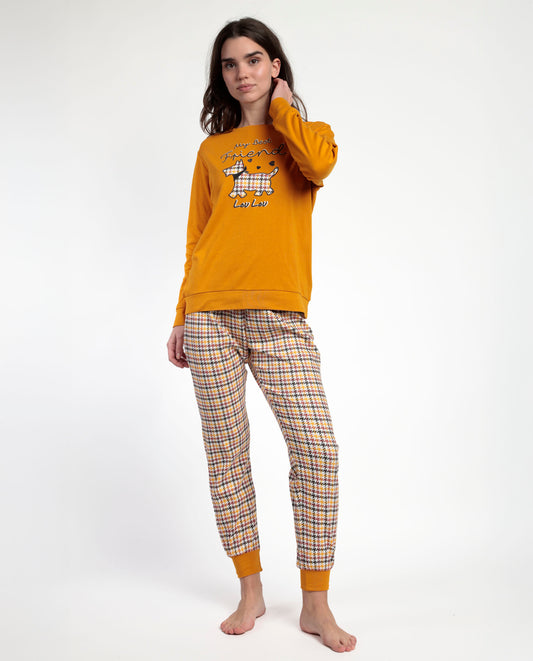 Pijama Manga Larga Lou Lou Returns para Mujer