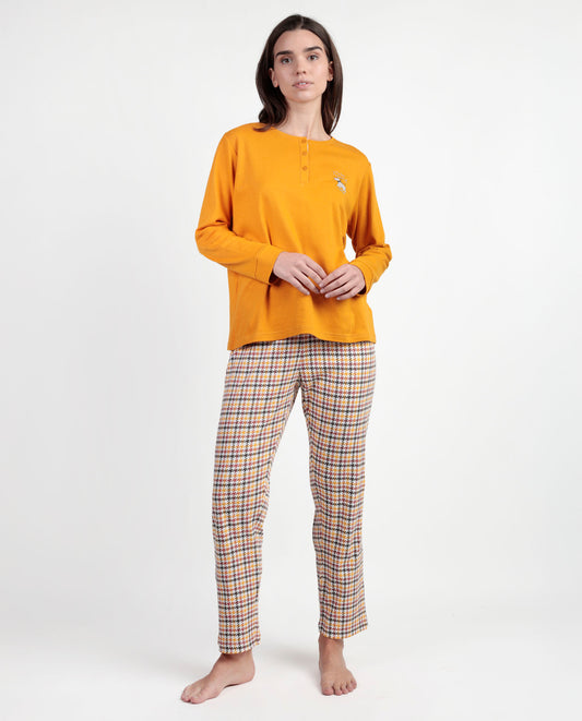 Pijama Manga Larga Tapeta Lou Lou Returns para Mujer