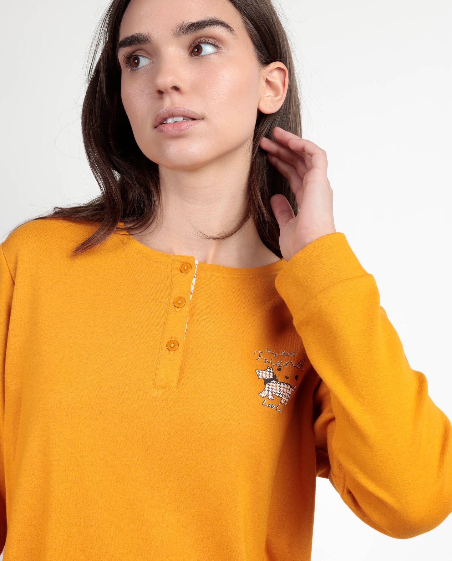 Pijama Manga Larga Tapeta Lou Lou Returns para Mujer