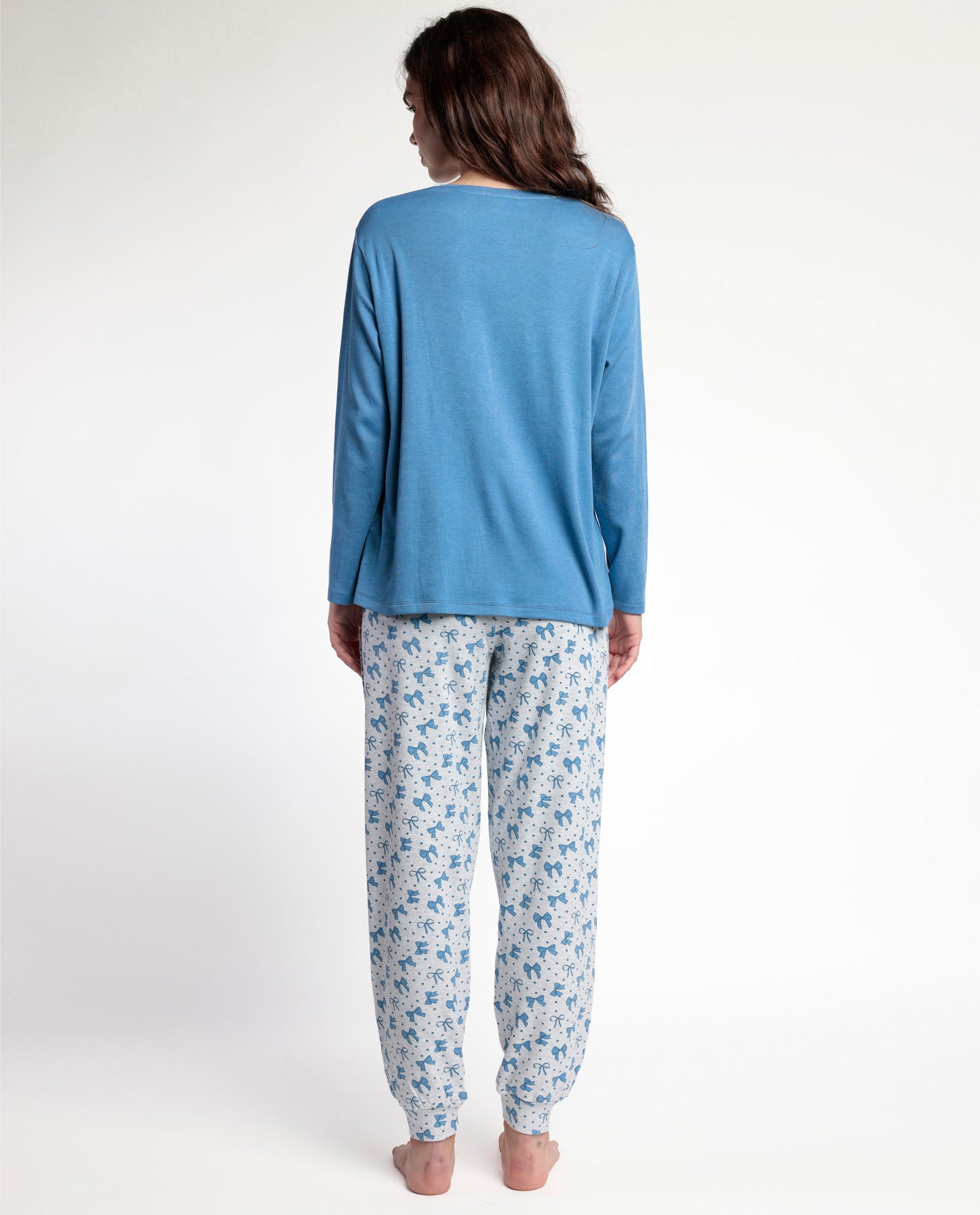 Pijama Manga Larga Coquette para Mujer