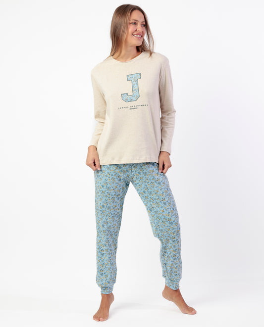 Pijama Manga Larga J Joyful Department para Mujer