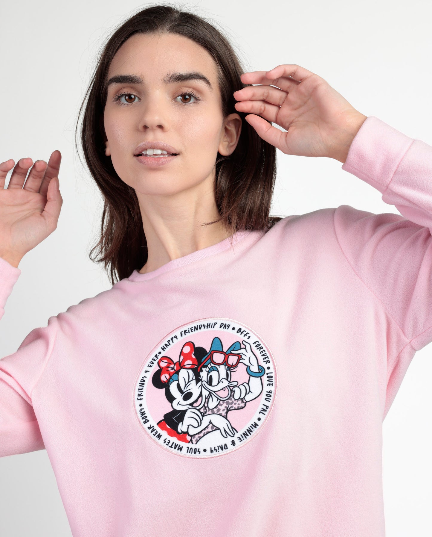 Pijama Manga Larga Calentito Minnie Skin para Mujer