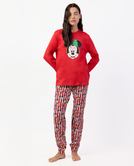 Pijama Manga Larga Party Friends para Mujer