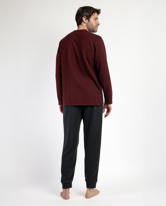 Pijama Manga Larga Tapeta Royals para Hombre