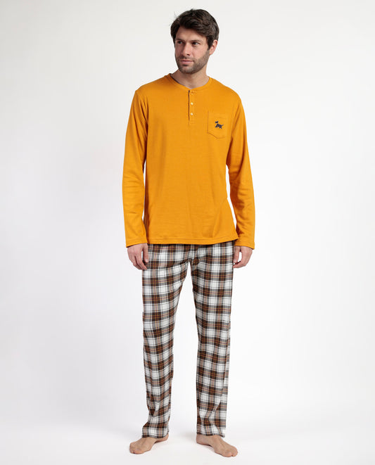 Pijama Manga Larga Tapeta Lou Lou Returns para Hombre