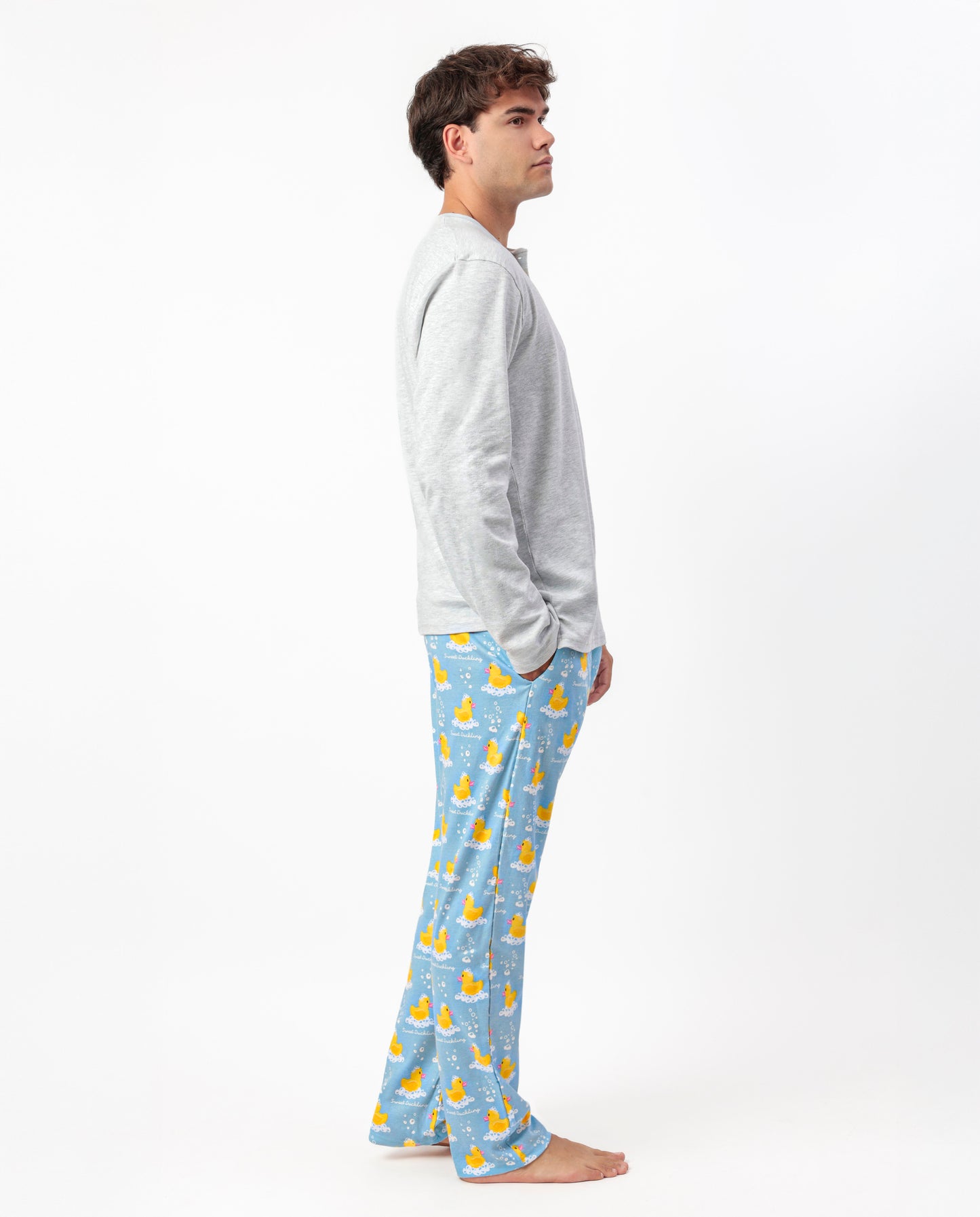 Pijama Manga Larga Tapeta Sweet Duckling para Hombre