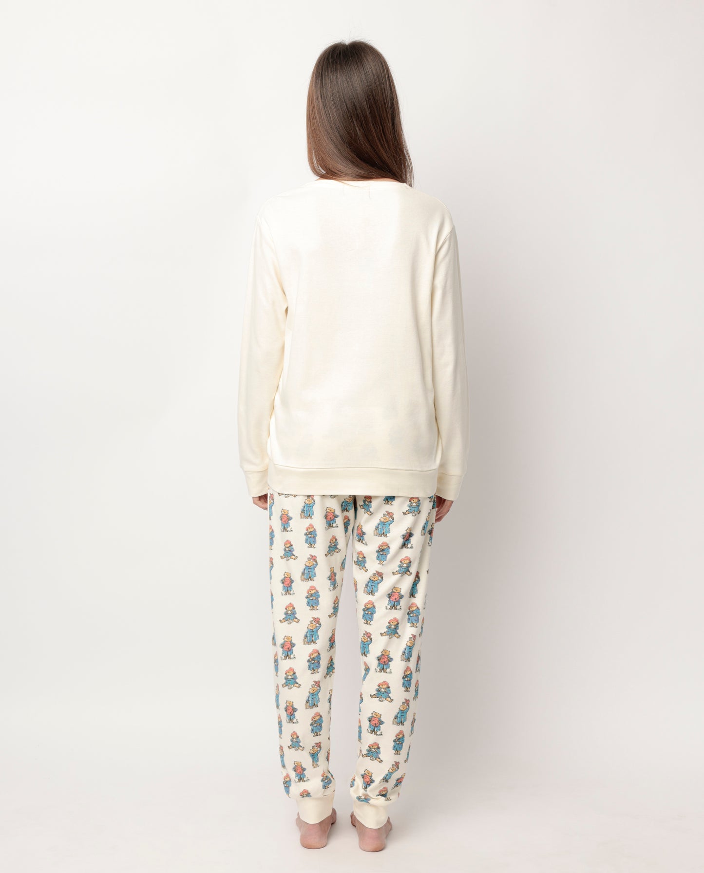 Pijama Manga Larga Watercolor para Mujer