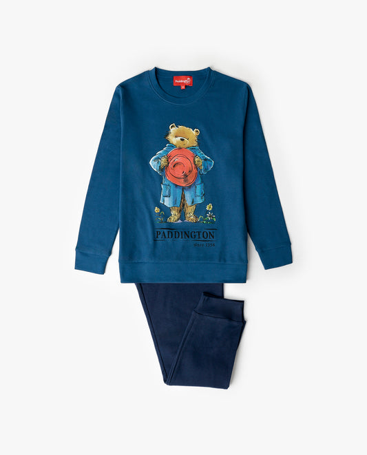 Pijama Manga Larga Watercolor para Niño