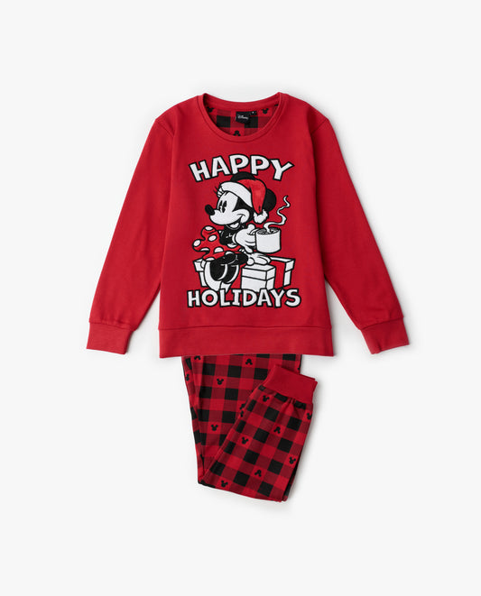 Pijama Manga Larga Mouse Holidays para Niño
