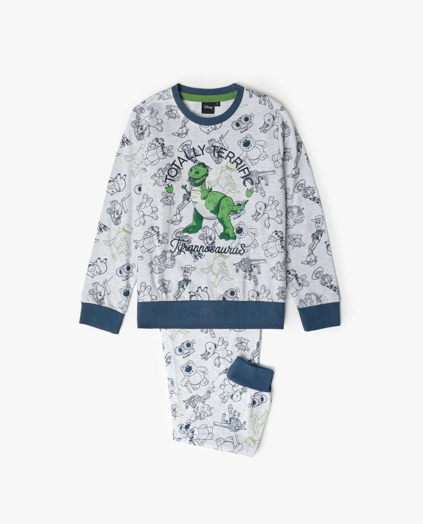 Pijama Manga Larga Totally Terrific para Niño