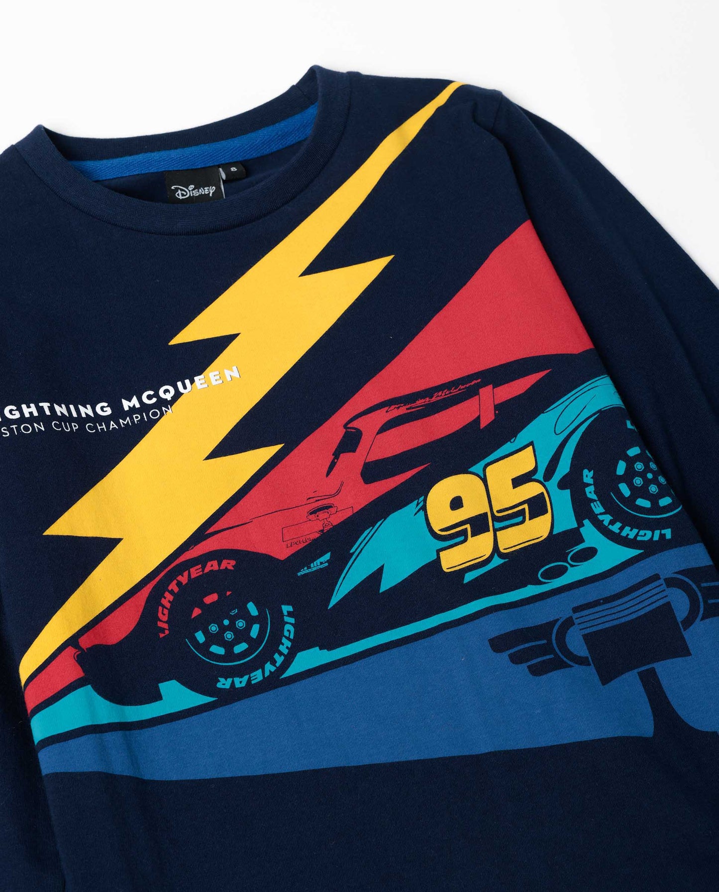 PijamaManga Larga Lightning Mcqueen para Niño