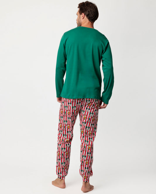 Pijama Manga Larga Party Friends para Hombre