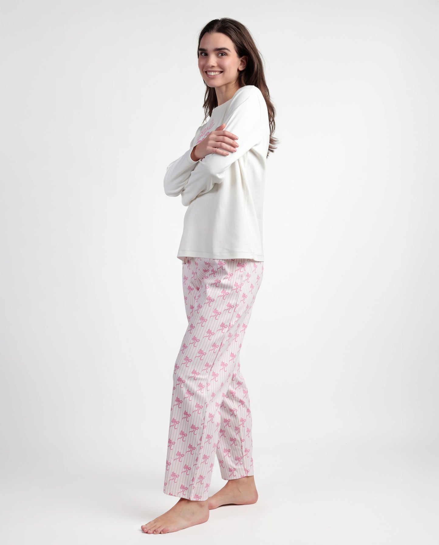 Pijama Manga Larga Coquette para Mujer