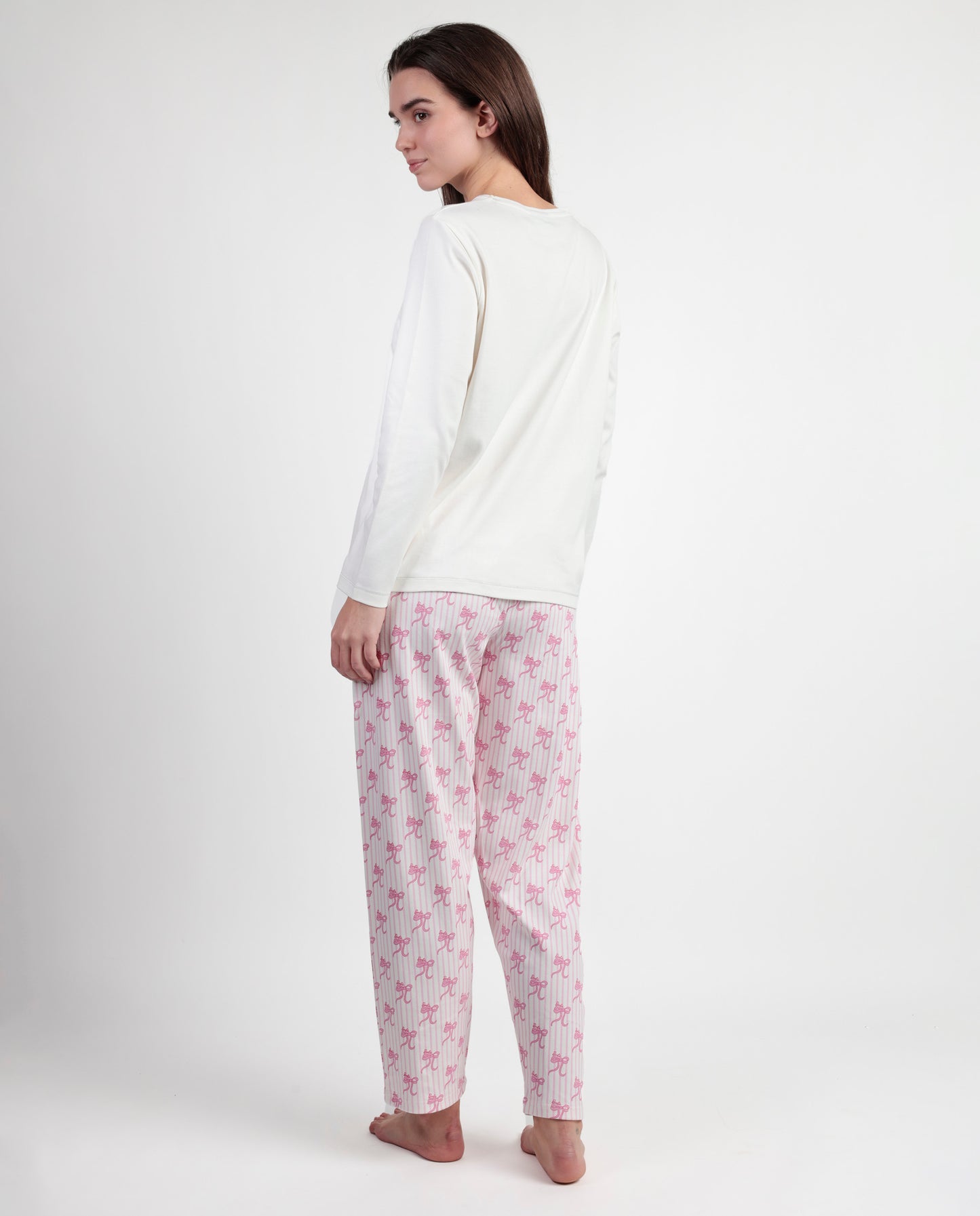 Pijama Manga Larga Coquette para Mujer