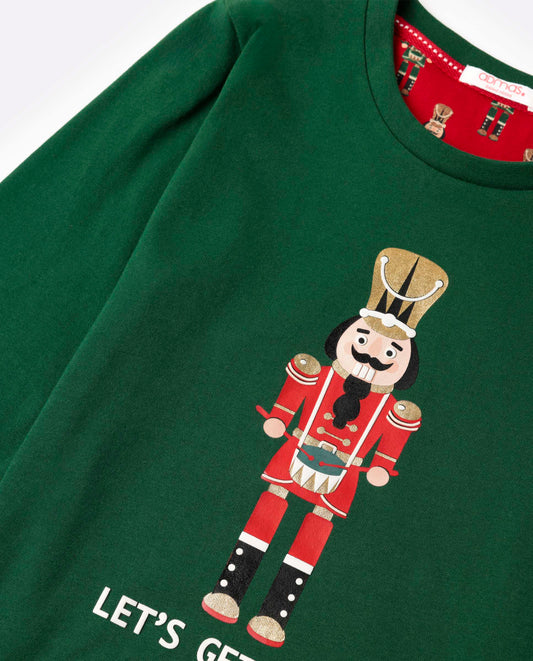 Pijama Manga Larga Nutcracker para Niño