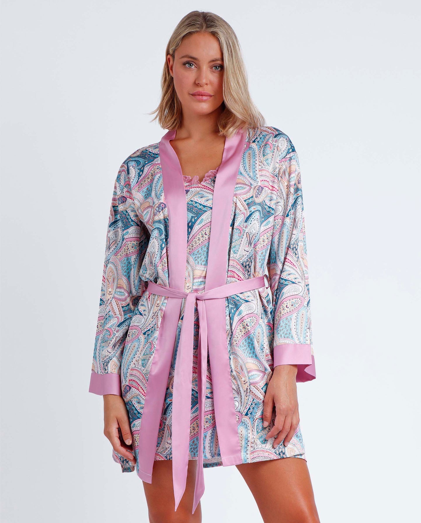 Bata Manga Larga Summer Cachemire para Mujer