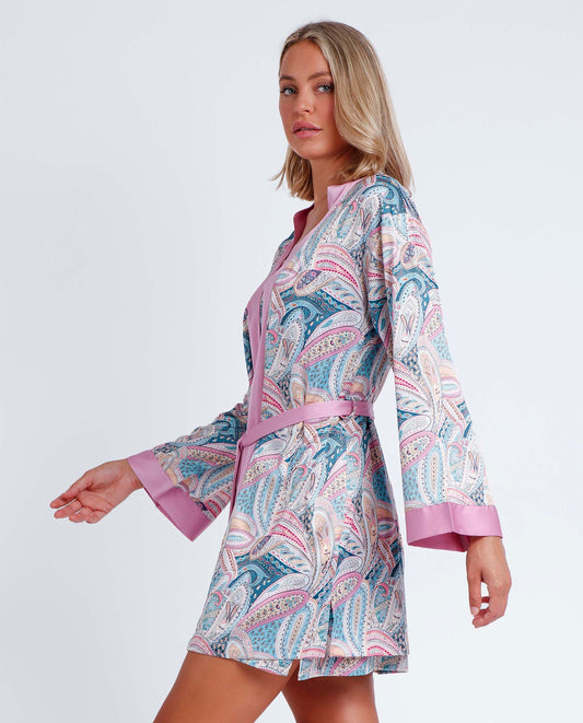 Bata Manga Larga Summer Cachemire para Mujer