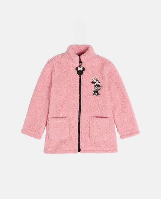 Bata Manga Larga Calentita Minnie Posh para Niña