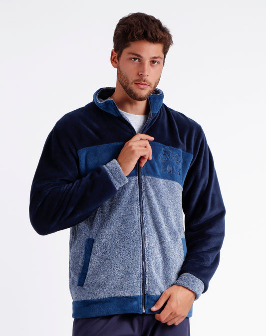 Bata Manga Larga Calentita Motor para Hombre