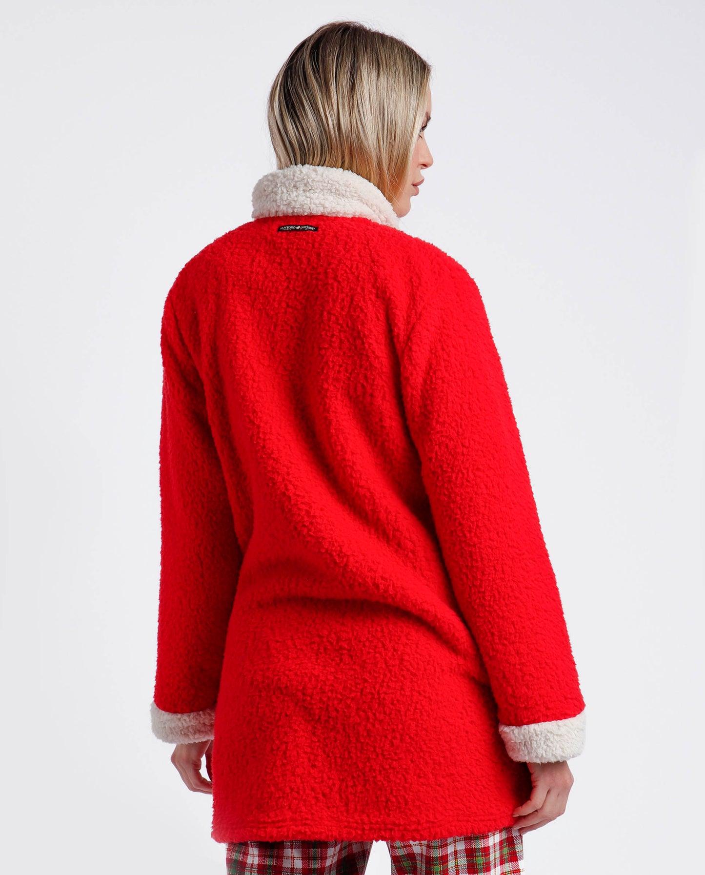 Bata Manga Larga Calentita Undone para Mujer