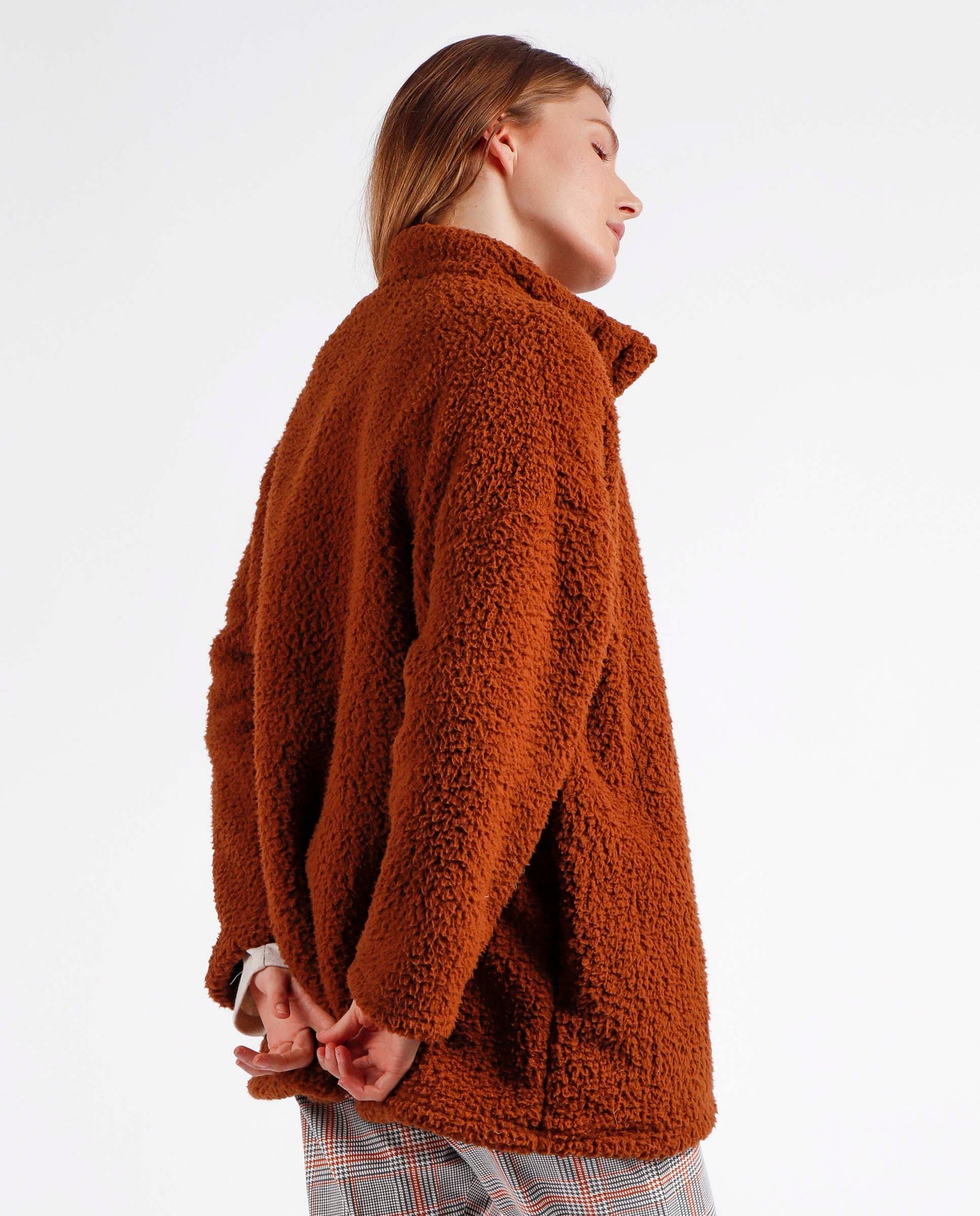 Bata Manga Larga Calentita Puppy para Mujer