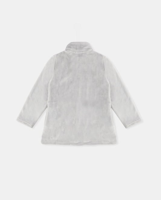 Bata Manga Larga Calentita Morning Mouse para Niña