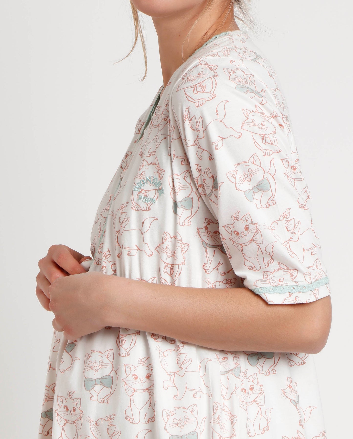 Bata Manga Larga Maternity Wonder Mum para Mujer