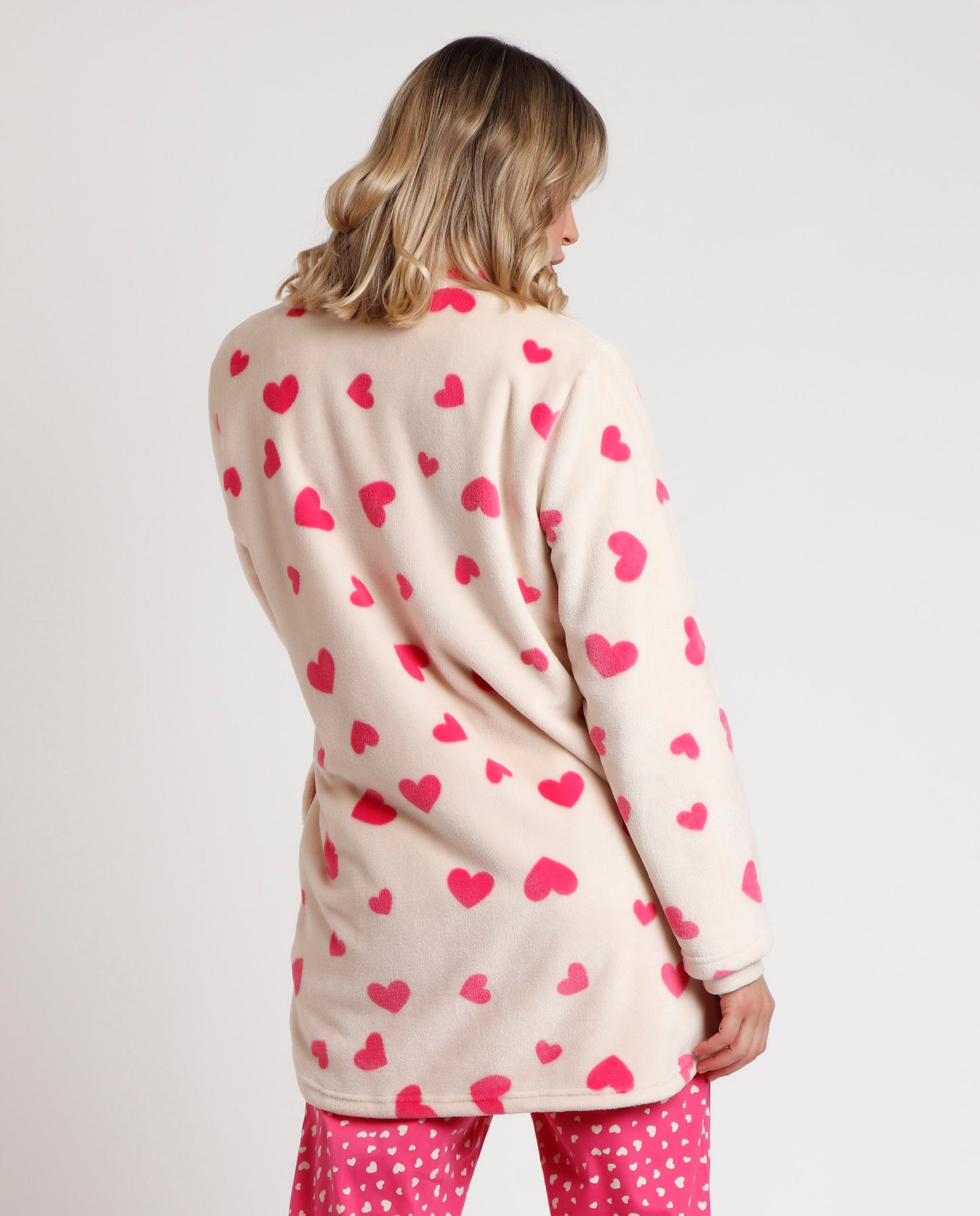 Bata Manga Larga Calentita Carousel para Mujer