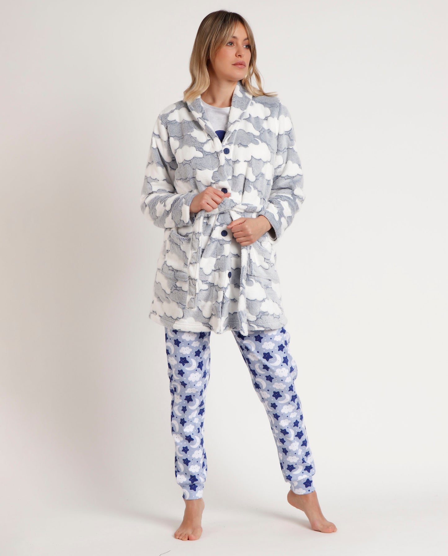 Bata Manga Larga Dreams Come True para Mujer