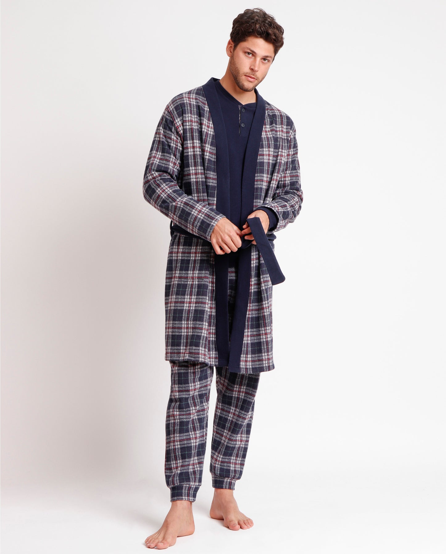 Bata Manga Larga Calentita Sober para Hombre