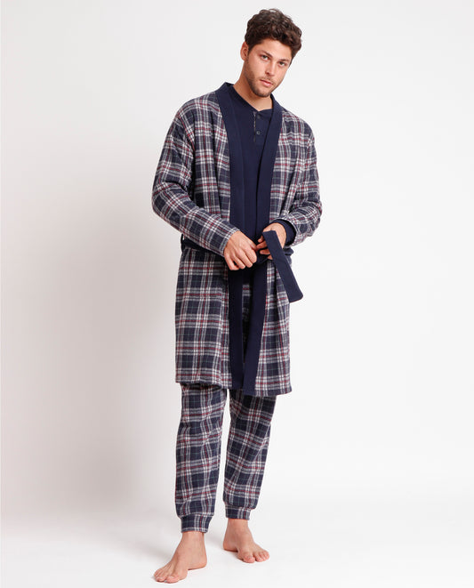 Bata Manga Larga Calentita Sober para Hombre