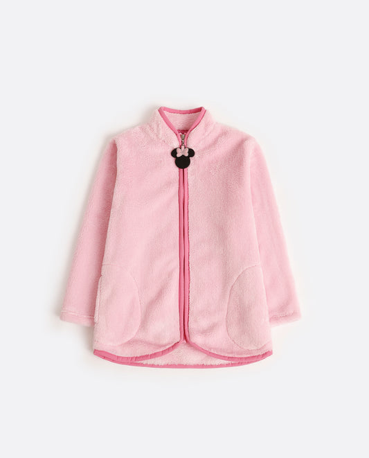 Bata Manga Larga Calentita Minnie Chic para Niña