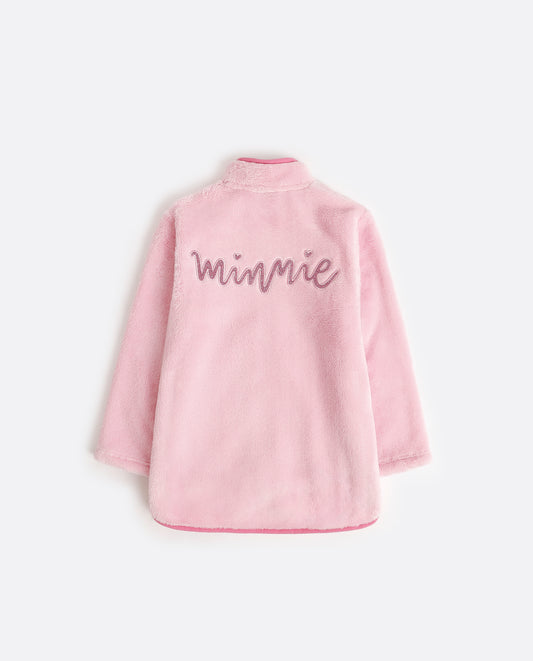 Bata Manga Larga Calentita Minnie Chic para Niña