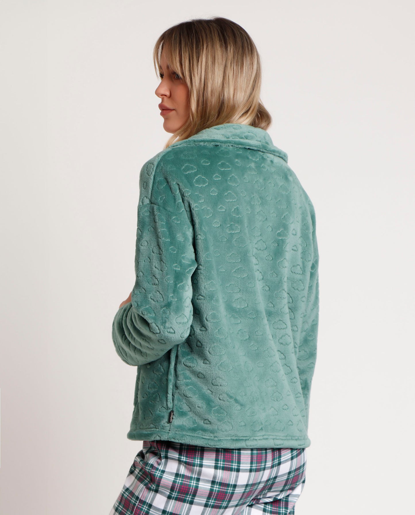 Bata Manga Larga Calentita Be Kind To The Planet para Mujer