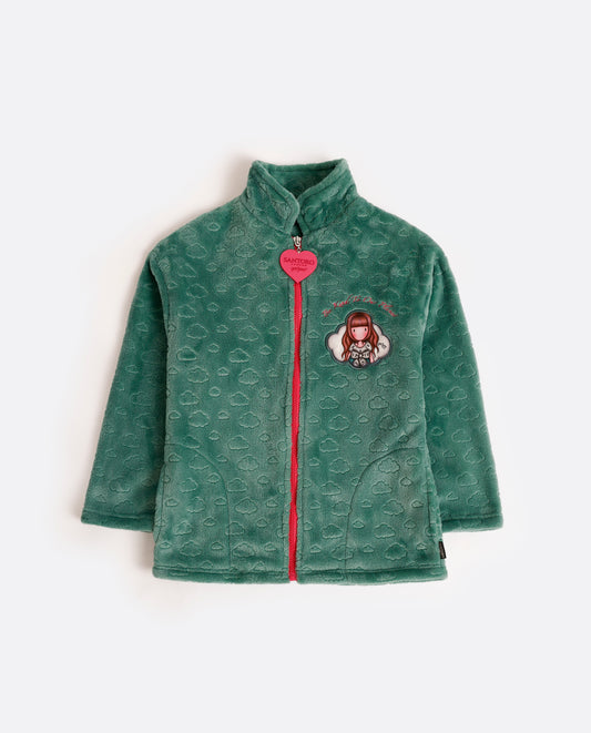 Bata Manga Larga Calentita Be Kind To The Planet para Niña