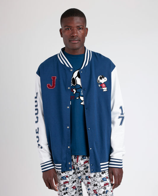 Chaqueta Azul Marino Snoopy Cool para Hombre