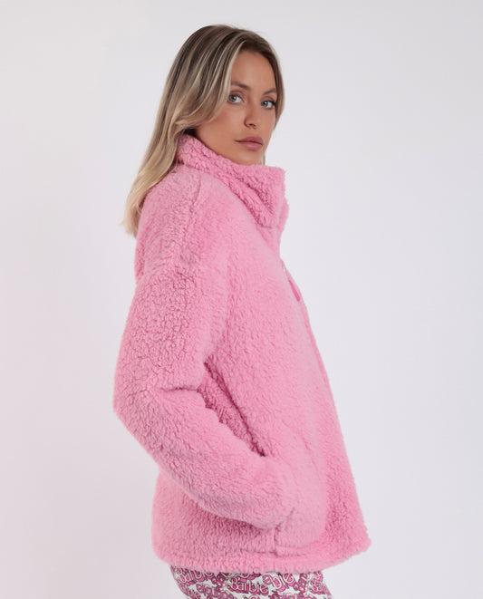 Bata Manga Larga Calentita Borreguito Sweet para Mujer