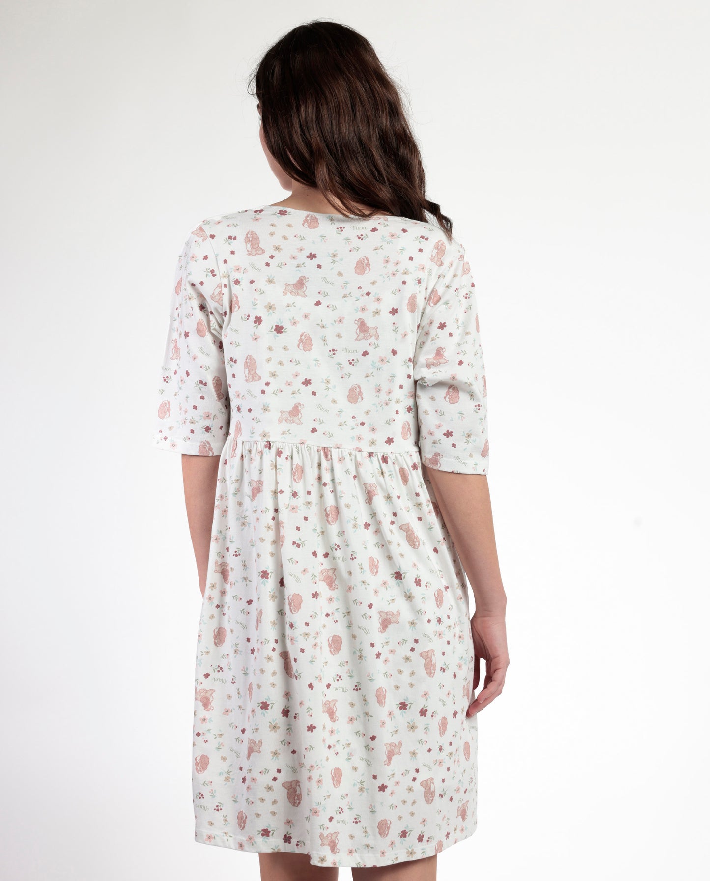 Bata Manga Francesa Lady Mum para Mujer