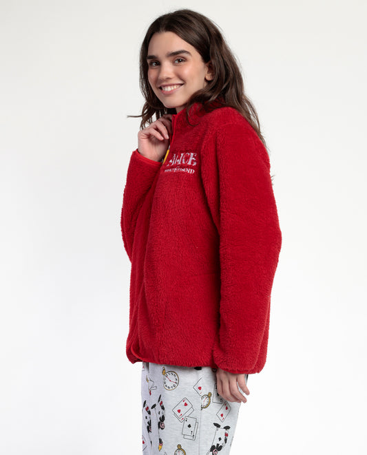 Bata Manga Larga Calentita Alicia para Mujer