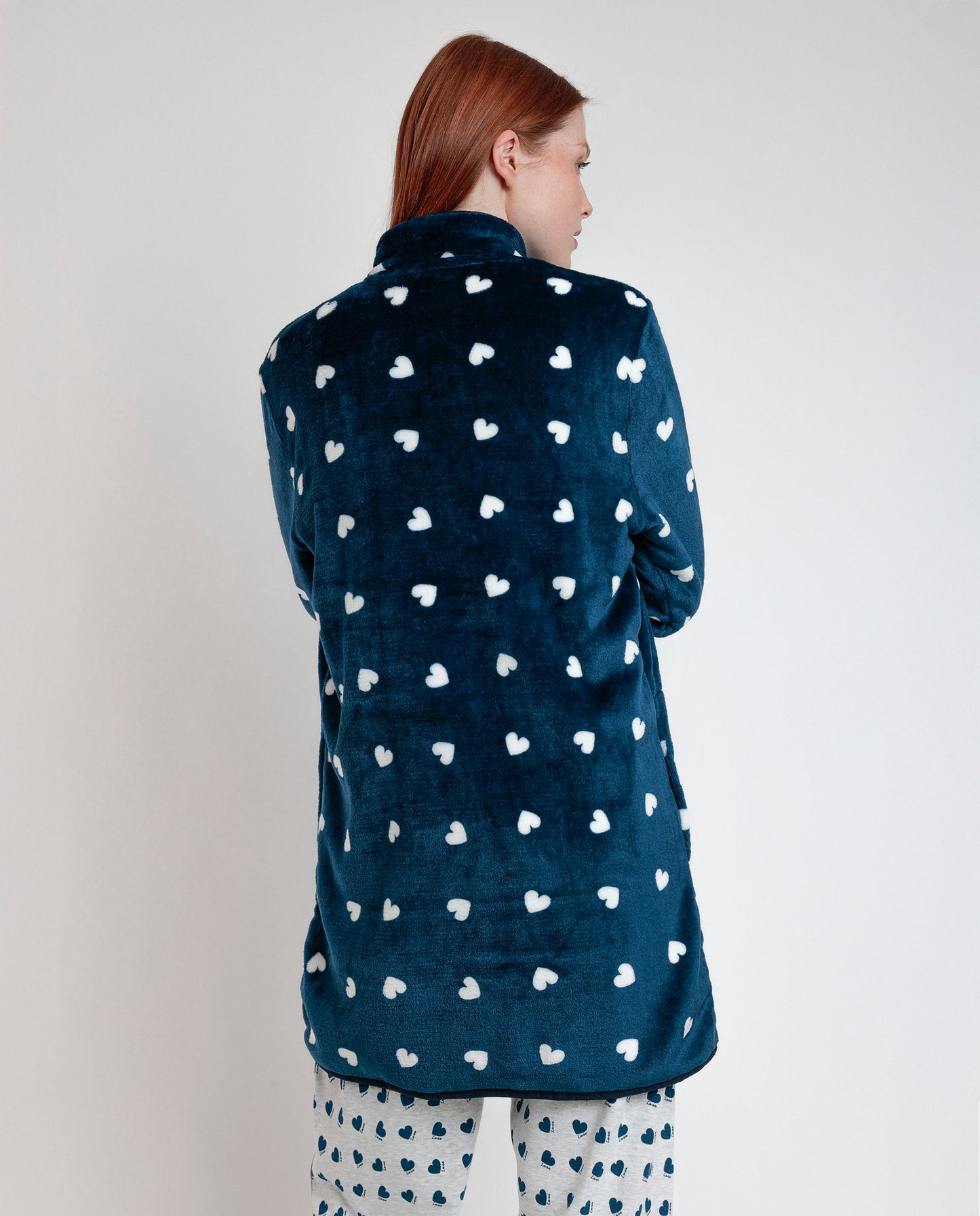 Bata Manga Larga Calentita You Make Me Love para Mujer