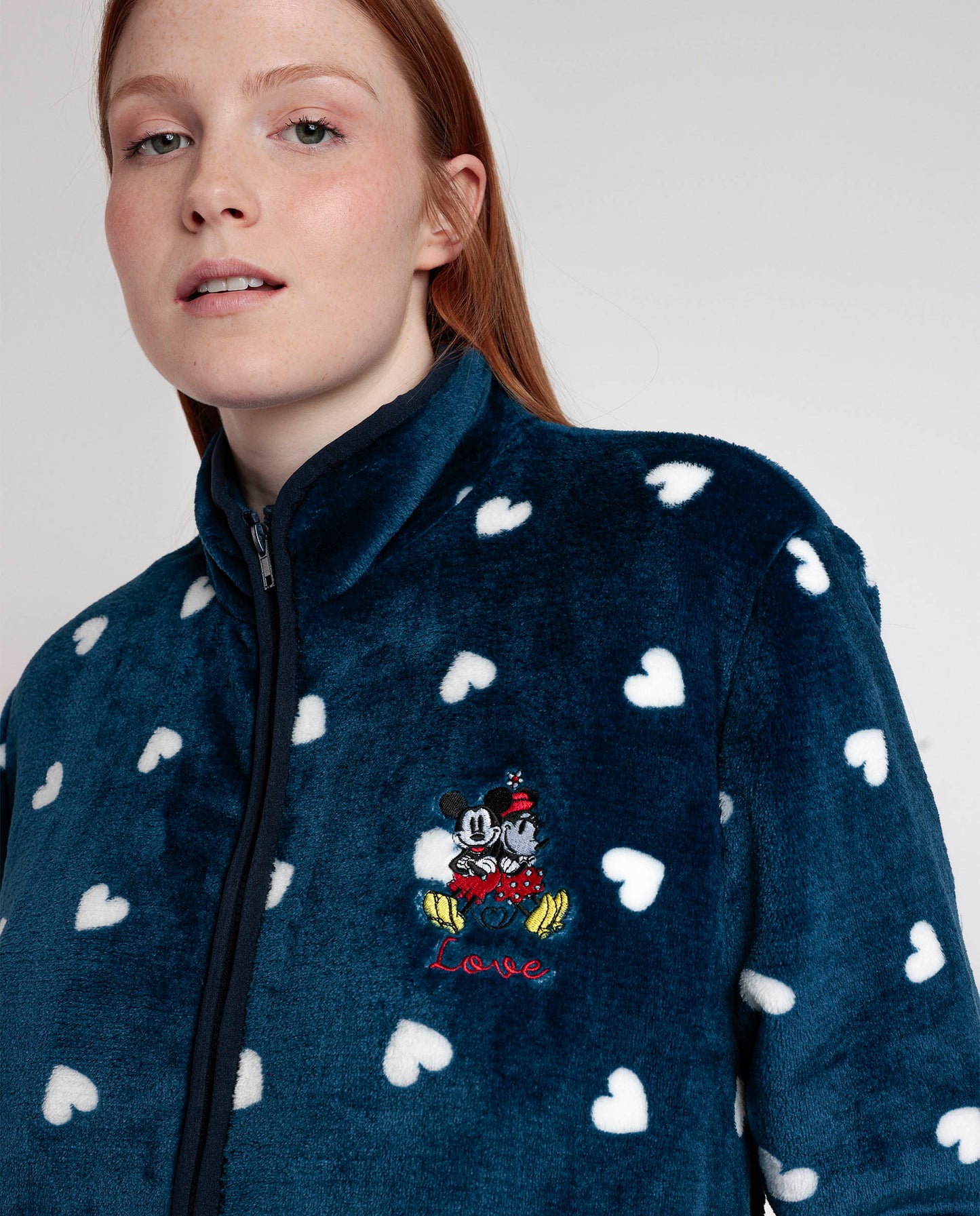 Bata Manga Larga Calentita You Make Me Love para Mujer