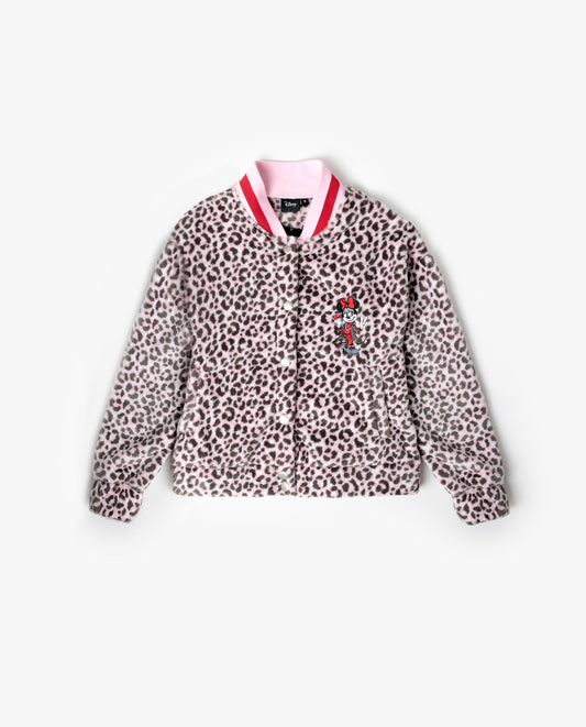 Bata Manga Larga Calentita Minnie Skin para Niña