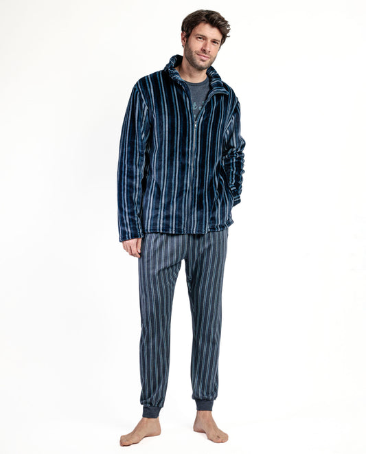 Bata Manga Larga Calentita Italic para Hombre