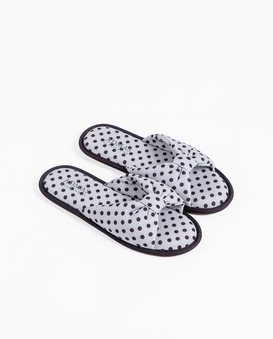 Zapatillas De Estar Por Casa Elegant Dots para Mujer