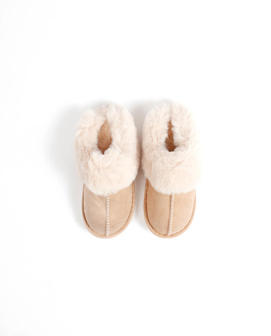 Zapatillas De Estar Por Casa Ante para Mujer