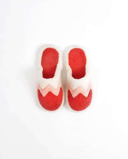 Zapatillas De Estar Por Casa Tricolor para Mujer