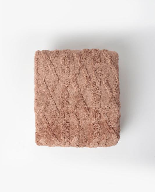 Manta Doble Cara Corel Jaquard Borreguito