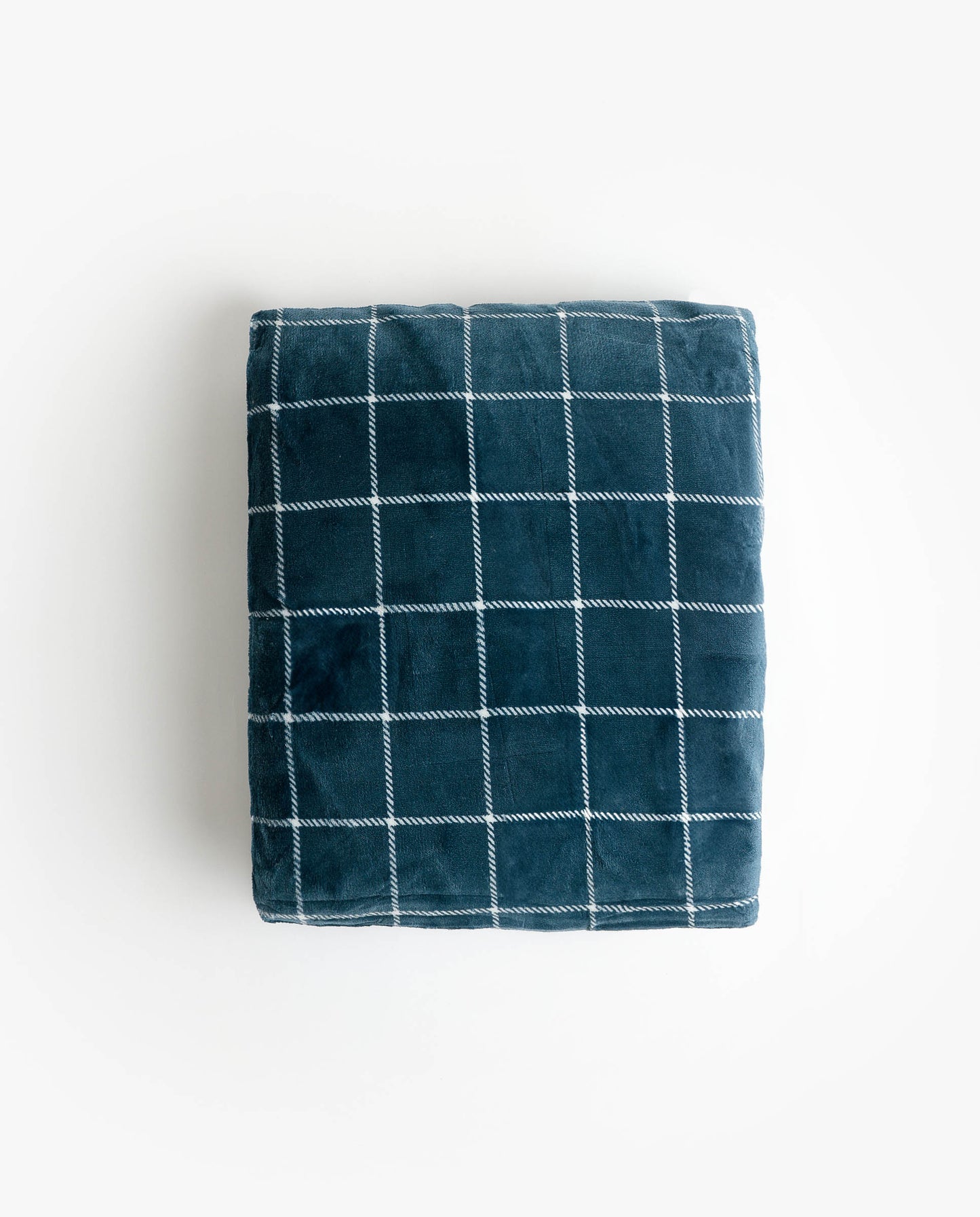 Manta Doble Cara Corel Cuadros Navy